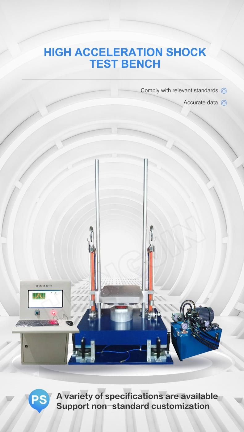 Mechanical Shock Accelerated Shock Impact Testing Machine