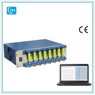 8 Channel Battery Analyzer (6-3000 mA, up to 5V) with Software