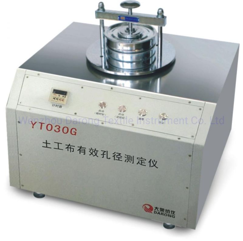 Soil Geotextile Gradient Ratio Permeability Coefficient Testing Equipment