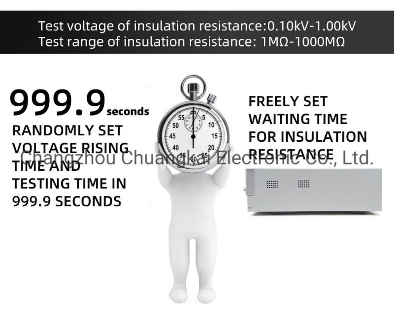 Th9320-S8 8 Channels AC/DC Hipot Tester Insulation Resistance Test Function