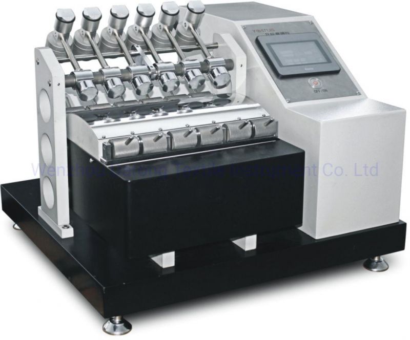 Fabric Motorized Crockmeter Friction Rubbering Color Fastness Lab Instrument