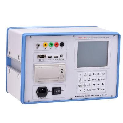 Htbyc-4000 0.5 ~20 Ohm 3 Channels U-Disk Storage, Local Storage 1g Transformer on-Load Switch Tester