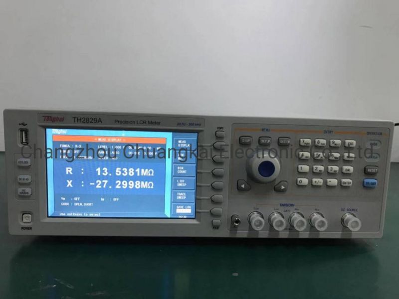 Th2829A Automatic Component Analyzer with Test Frequency 20Hz~300kHz