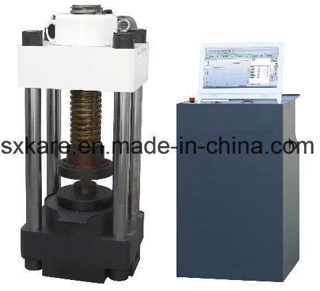 Electric Elevating Computerized Servo Compression Testing Machine (YAW-3000D)