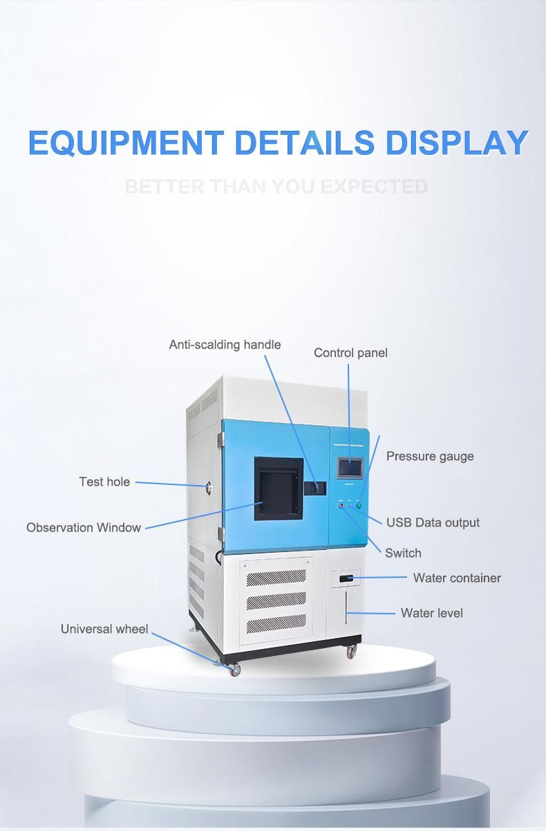Rubber and Plastic Programmable Xenon Weathering Resistance Aging Testing Machine