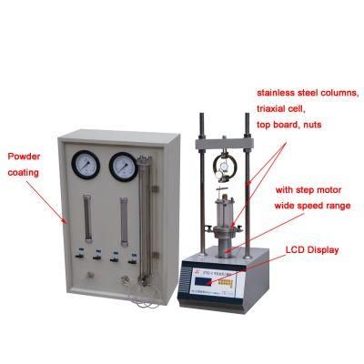 Triaxial Test Set (10KN Light-duty, 30KN midium Pressure, 80KN High Pressure)