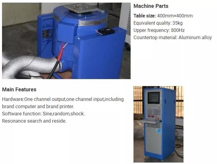 Simulate Transportation of High Frequency Vibration Test Equipment