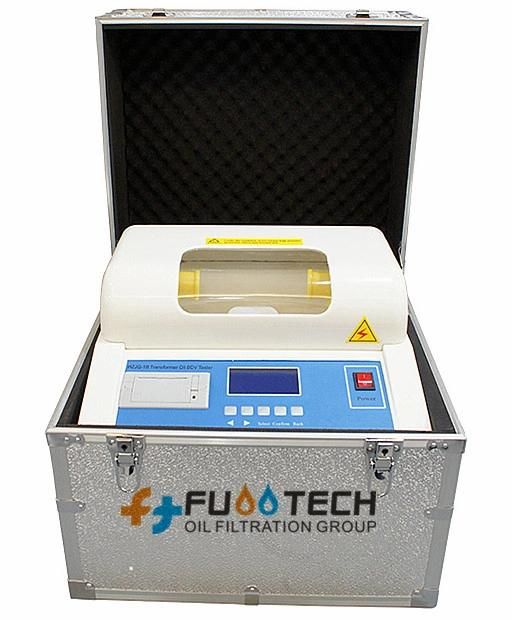 Portable Microcomputer 80kv Insulation Oil Dielectric Strength Tester for Transformer Oil Testing