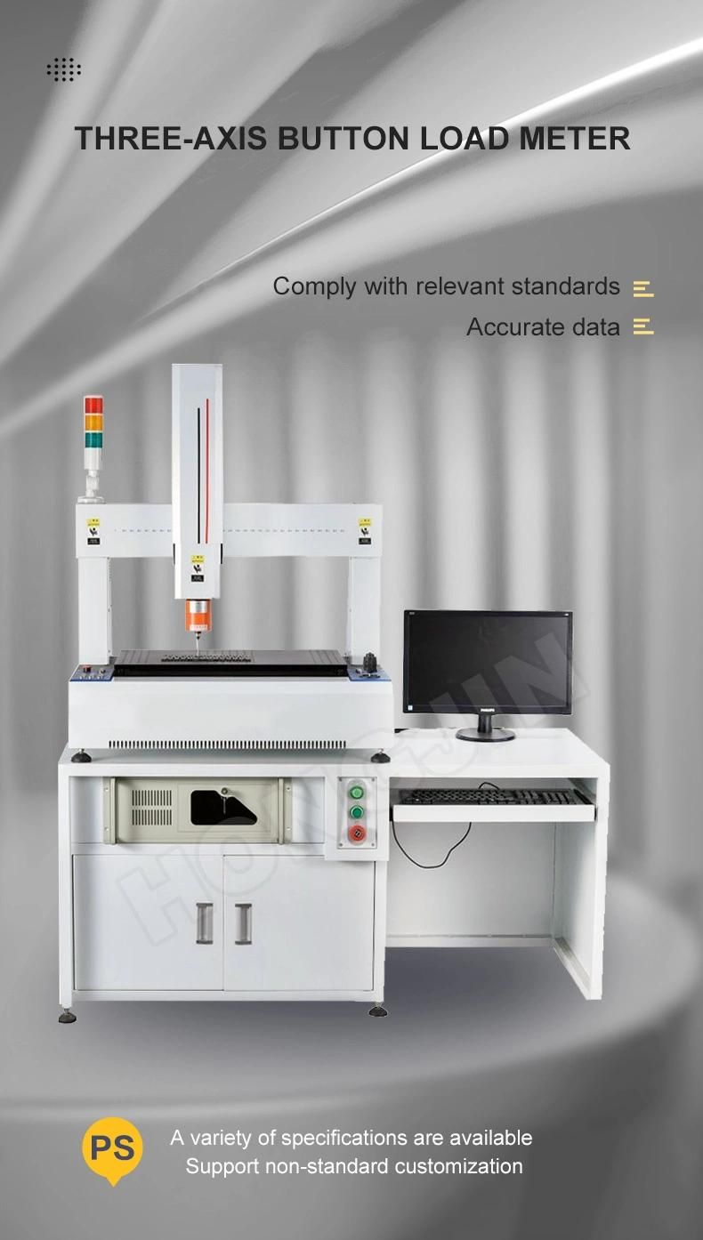 3 Axis Button Life Tester, Automatic Xyz Switch Test Equipment