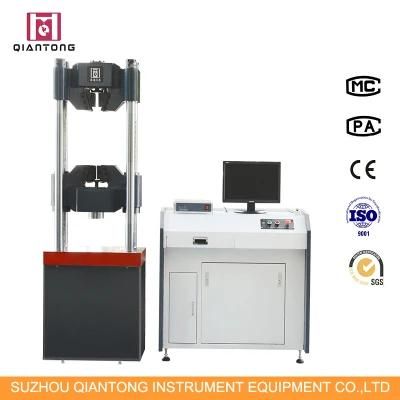 Hydraulic Servo Universal Compression&Tensile Testing Machine 600kn