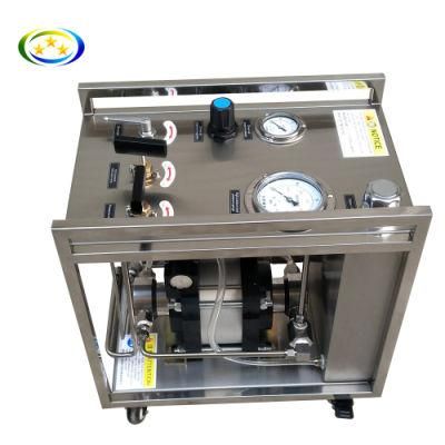 Portable Hydro Testing Equipment Gas Cylinder Hydrostatic Pressure Test Bench