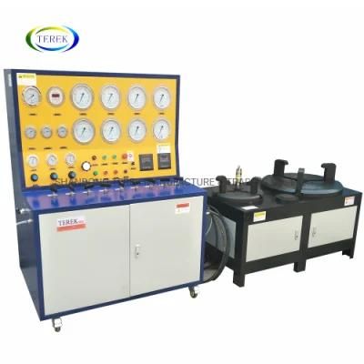 DN10-DN400 Safety Valve Relief Valve Manual Control pneumatic Booster Pump Test Machine for Valve Testing