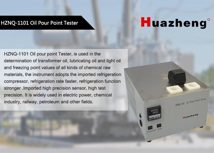 Cloud Point Determination ASTM D97 Transformer Oil Pour Point Meter