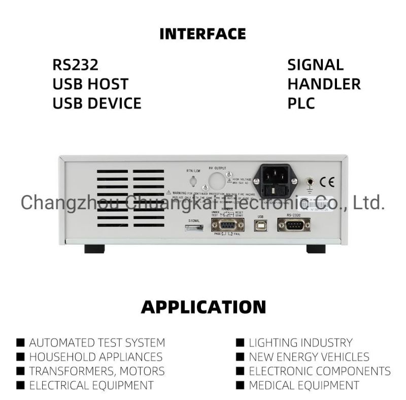 Th9320 AC/DC Hipot Tester with Insulation Resistance Test Function