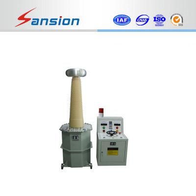 AC DC Hipot Test Kit Hv Transformer High Voltage Tester System