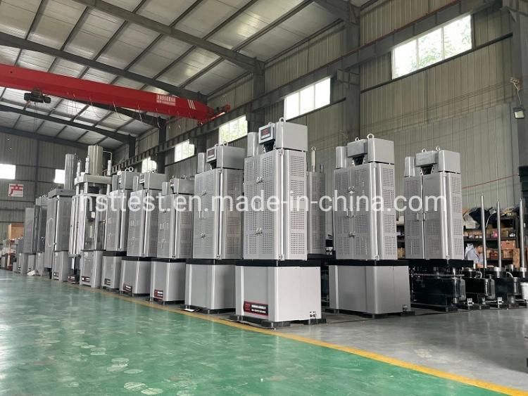 Static Digital Hydraulic Universal Tensile Compression Flexure Strength Testing Equipment