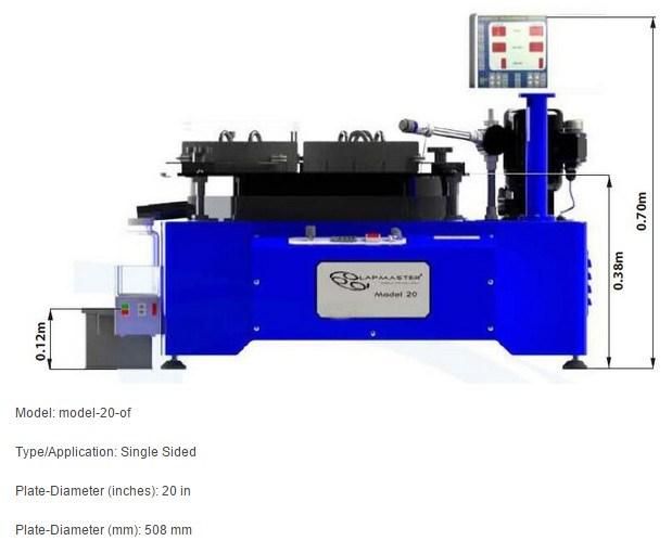 Lapmaster Wolters Precision Open Face Diamond Flat Lapping Machine 24 Inch