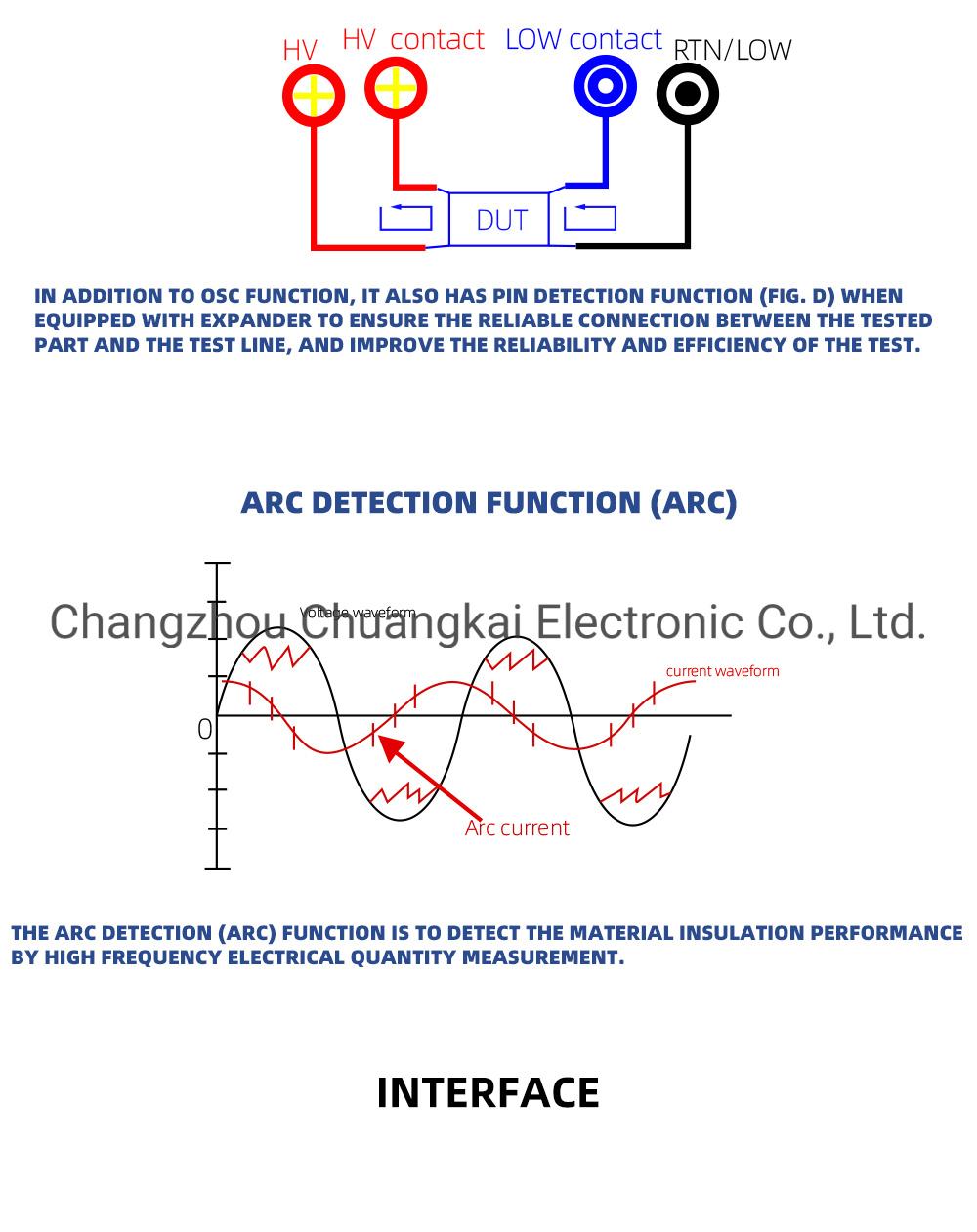 Th9010 8 Channels AC/DC Withstanding Voltage & Insulation Resistance Tester