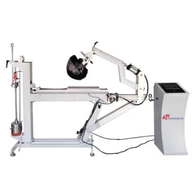 Helmet Projection Testing Machine/ Surface Attrition Testing Equipment/Surface Friction Testing Machine for Motorcycle Helmet Testing