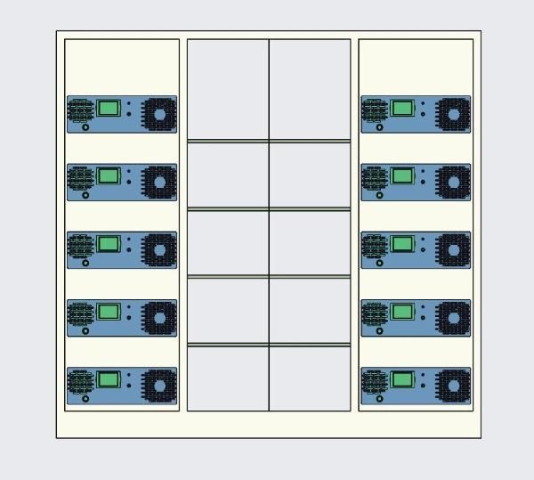 9V-99V Wide Voltage Output Computerized Lithium and Lead-Acid Battery Pack Automatic Charge and Discharge Capacity Testing Equipment