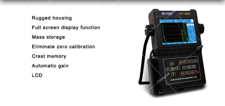 Electrical Industrial Digital Ultrasonic Flaw Detector for Rail Flaw Test
