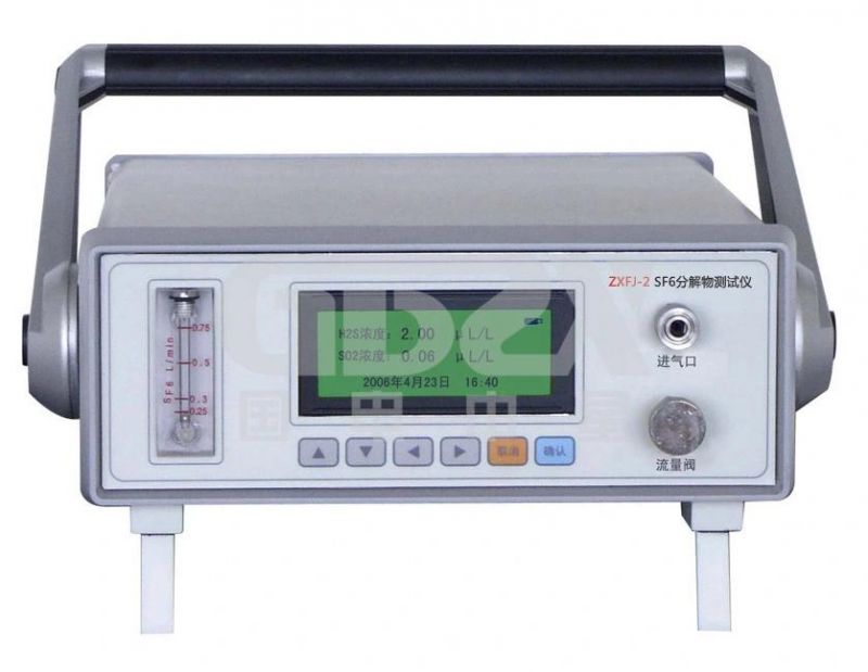 High Performance Portable High Sensitive SF6 Decomposition Tester SO2 H2S