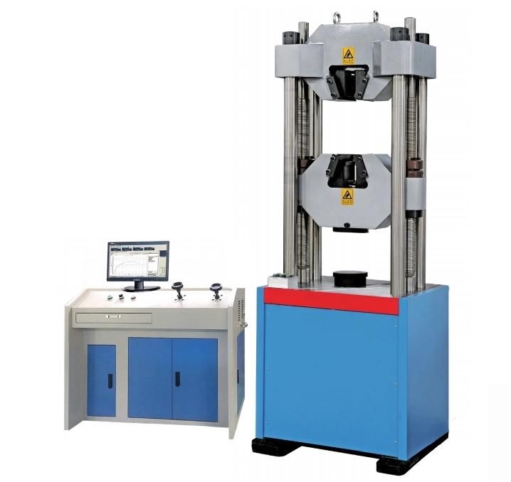 Wew-D Series 30ton 300kn 60ton 600kn 100ton 1000kn Hydraulic Loading Universal Testing Machine