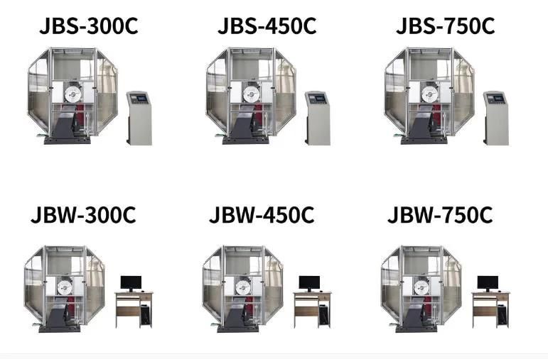 Jbw-500b Microcomputer Controlled Pendulum Charpy Impact Testing Machine