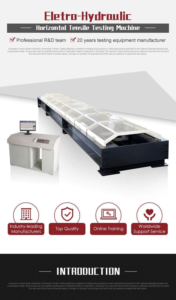 Wal-600d Caster Bracket Tension / Tensile Horizontal Test Machine