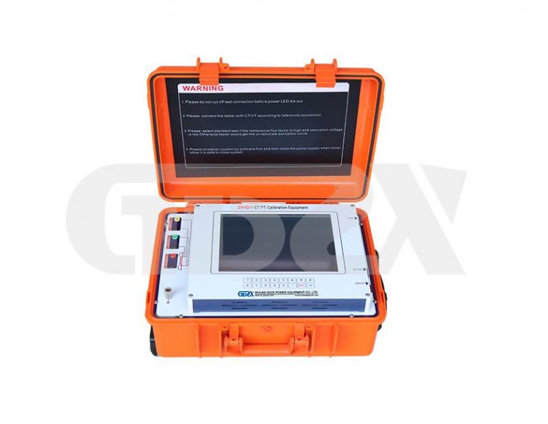 45KV Portable Multifunctional CT PT Analyzer Transformer Field Calibrator