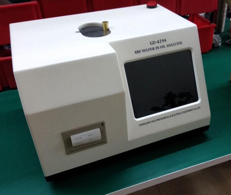 ASTM D4294 Sulfur Content Tester in Crude Oil with Large Touch Screen
