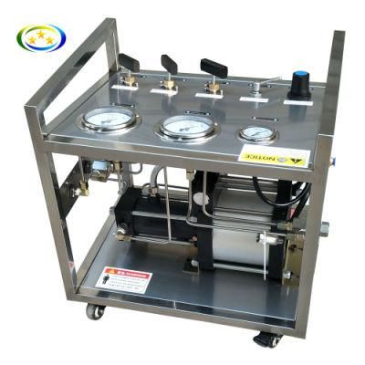 Terek Double Stage Pneumatic Booster Pump System for Safety Valve Test Bench Testing