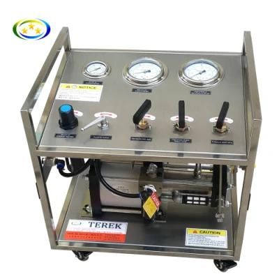 Terek 10- 480 Bar Output High Pressure Gas Booster Pump Test Unit