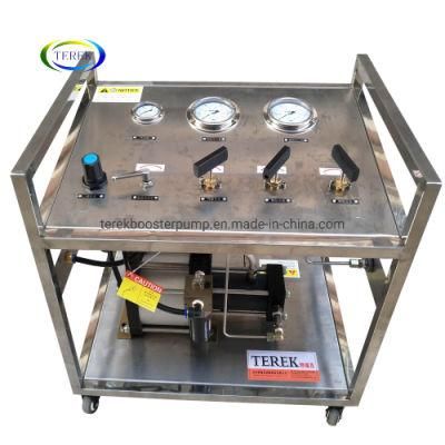 Terek Brand Best Price 40MPa Nitrogen Gas Booster System for Cylinder Refilling