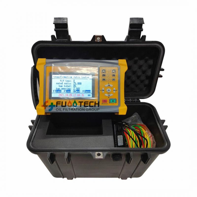 Portable Factory 3 Phase Transformer Turns Ratio Tester Handheld TTR Meter