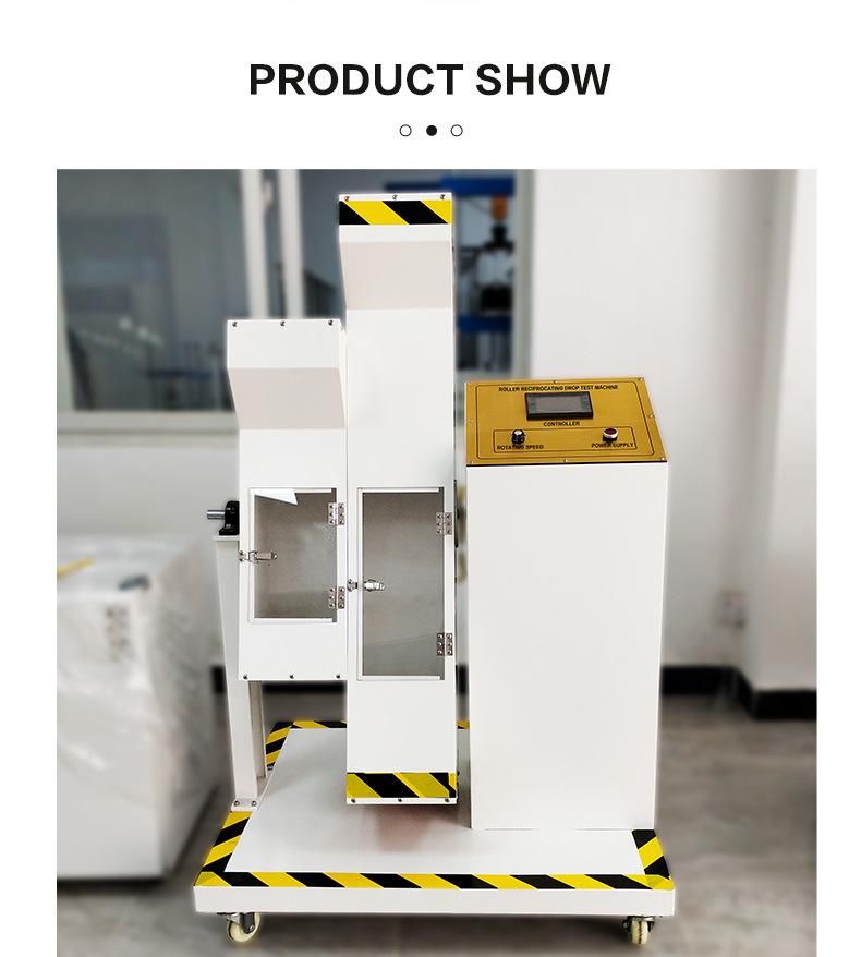 Arbitrary Continuous Tumbling Barrel Drop Testing Machine