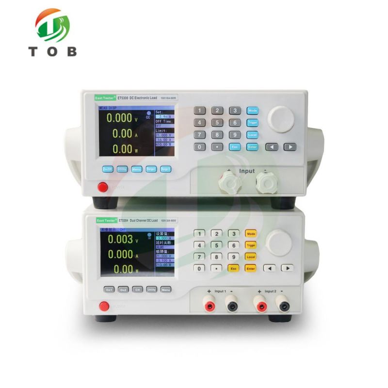 Et53 Seriesdc Programmable Electronic Load Short Circuit Tester for Bettry