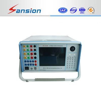 Reliable Factory Direct 6 Phase Microcomputer Relaying Protection Tester High Precision Voltage Relay Tester