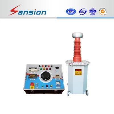 Cheap Price 50kv AC/DC Withstanding Voltage Tester Dry Type Testing Transformer 100kv AC Hipot Tester