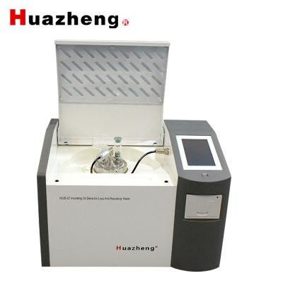 Automatic Cleaning Insulation Oil Resistivity Dielectric Loss Tan Delta Tester