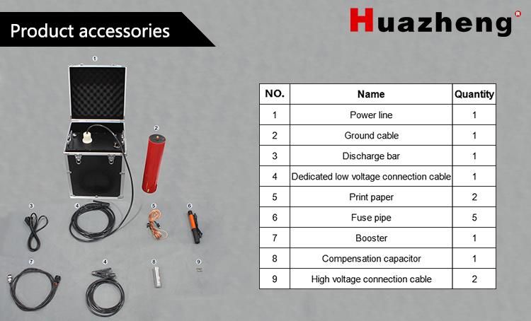 Electrical AC Vlf Cable Ultra Low Frequency Hipot Tester 60kv