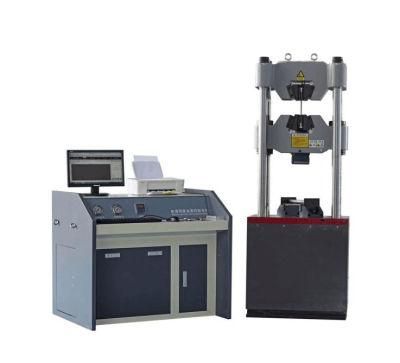 Wew-1000kn/100ton Electro-Hydraulic Servo Control Universal Testing Machine for Material Testinglaboratory