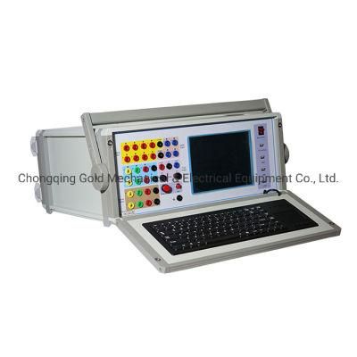 High Voltage 6 Phase Relay Protection Tester Secondary Current Injection Tester
