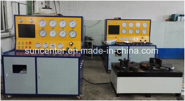 Suncenter 1bar-5000 Bar High Pressure Safety Relief Valve Test Bench Computer Control