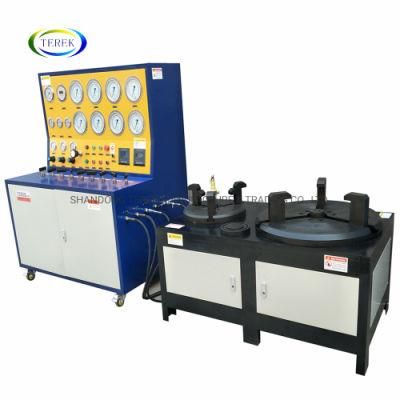 Terek Brand 1bar-500 Bar Digital Display Instrument Control System Pressure Safety Relief Valve Test Bench