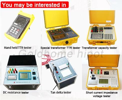 Three Phase Power Transformer Automatic TTR Meter Vector Group Tester Turns Ratio and Polarity Test Set Kit Price