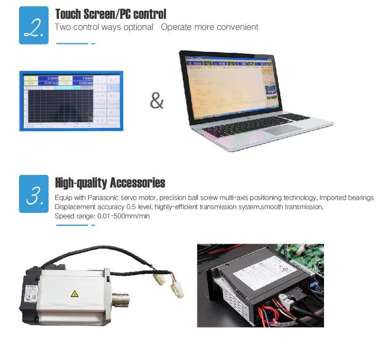 Mechanical Rubber Material Tension and Compression Testing Machine