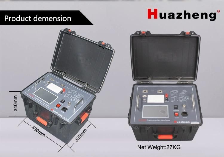 12kv Dielectric Loss Factor Measuring Equipment Tan Delta Test Kit