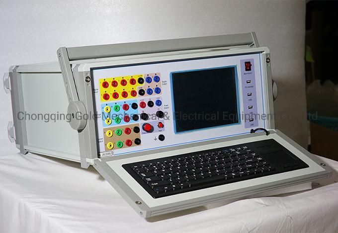 6 Phase Protection Relay Tester Secondary Current Injection Relay Test Set