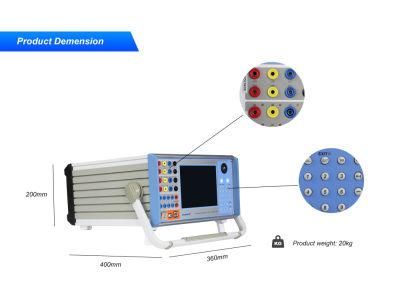 Protection Relay Accurator Secondary Protection Current Injector Relay Test Set